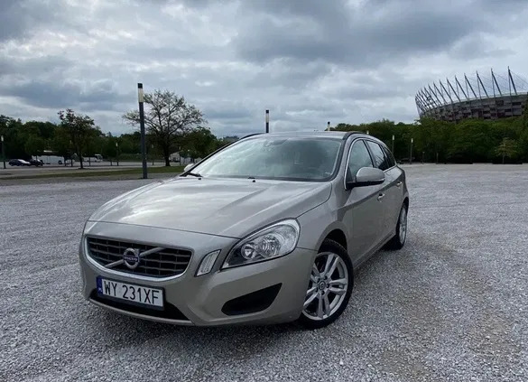 lubuskie Volvo V60 cena 31000 przebieg: 251000, rok produkcji 2010 z Warszawa